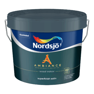 Snickerifärg Ambian Superfin Sat Bw Nordsjö Inomhus 2,5l