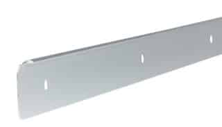 Ändavslutninglist R7 Satin Silver 630x30mm
