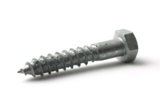 Träskruv Fransk T6S D571-4,6 Fzv 12x160/96 Nv19