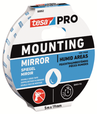 Monteringstejp 66952 Tesa PRO Mirror 19mm 1,5m