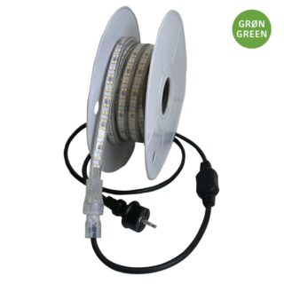 Nödljusslinga Flex LED Grön 5m