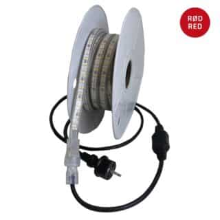 Nödljusslinga Flex LED Röd 5m