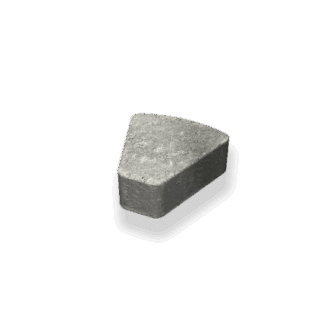 Marksten Troja Antik Cirkel Liten Gråmix B 140x140/52x50mm
