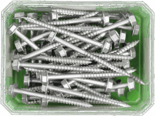 Träskruv Cutters 8,0x100 Sexkantssk Corrseal