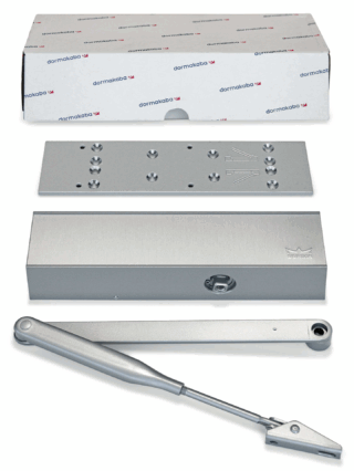 Dörrstängare Ts 83 KIT Silver