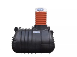Slamavskiljare PE 2000l Kompl Inf