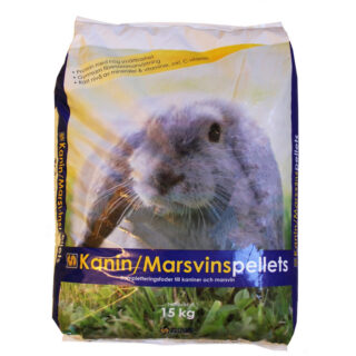 Kanin- och Marsvinfoder 15kg