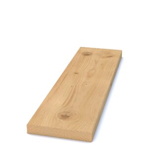 28x170 Ytterpanelbräda G4-2 Gran Obehandlad Fingerskarv