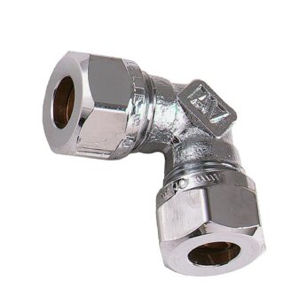 Kopparrörsvinkel Vatette Fkr 12mm