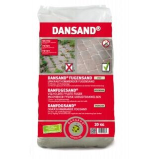 Fogmaterial Danstenmjöl Ogräshämmande Grå 20kg