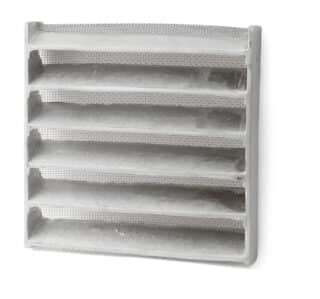 Ventilgaller 115 Aluminium Medrostfritt Nät 200x200mm