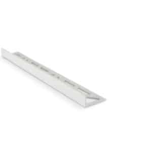 Kakellist Rak Pla Vit 10mm 2,5m