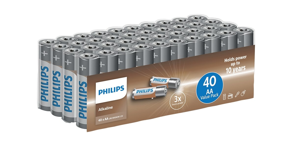 Batteri Aa/Lr6 1,5V 40st