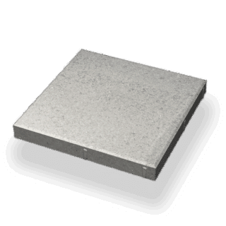 Markplatta Siena Slät Fasad 40Grå U 350x350x40mm