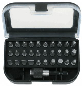 Bitsbox i med Qc 31Delar