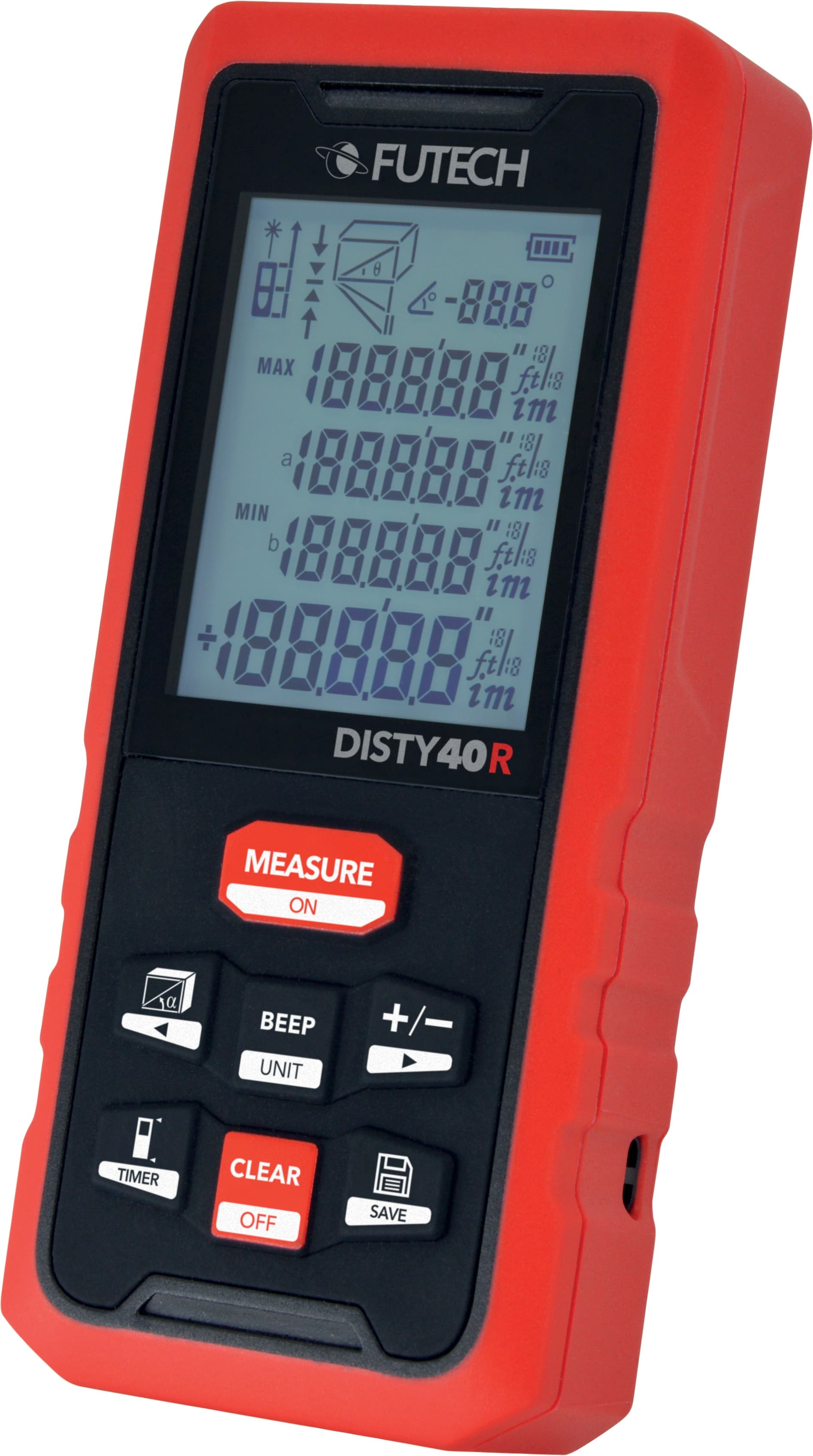 Avståndsmätare Disty PRO R 40m