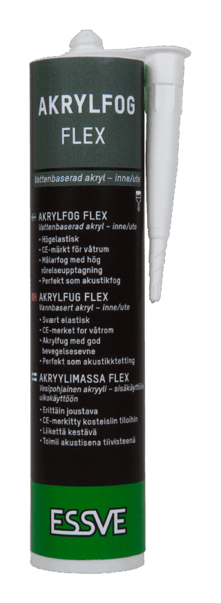 Akrylfog Flex Vit 0500N 300ml