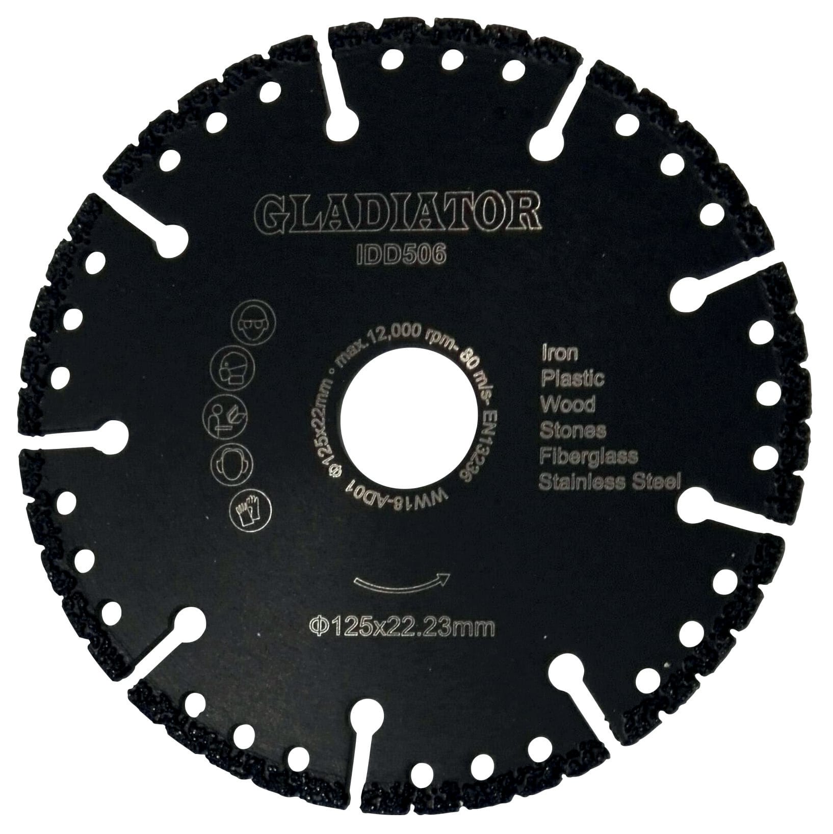 Diamantkapklinga Gladi 125mm