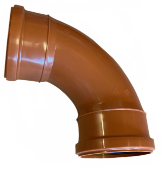 Markböj PP 2 Muffar Svängd 110x90gr