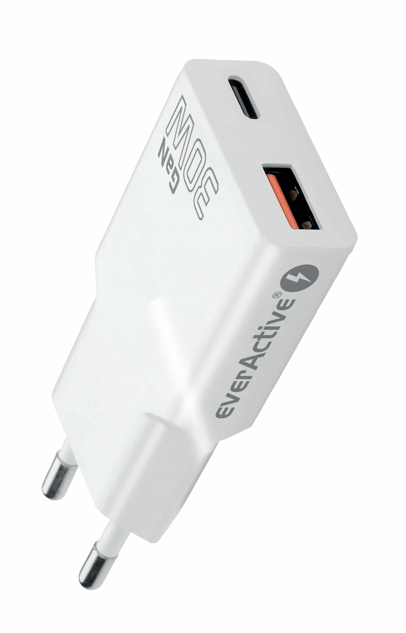 Laddare 220V 30W Usb+Usb-C