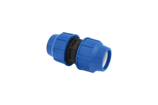 Plastkoppling Stp Rak 63mm