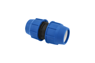 Plastkoppling Stp Rak 75mm