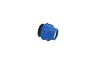 Plastkoppling Stp Ändhuv 40