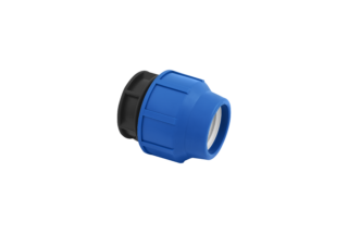 Plastkoppling Stp Ändhuv 63mm