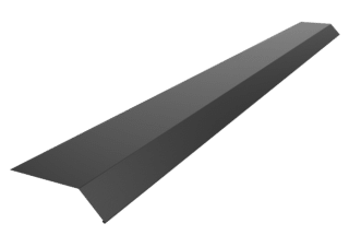 Fotplåt Fotpa för Takfot Svart015 70x2000mm