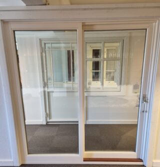 Nordan Tanum Skjutparti 20x21 Vänster Vit Alu