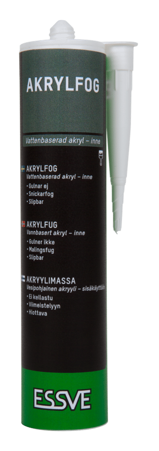 Akrylfog Vit 300ml