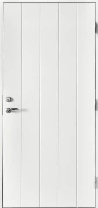 Ytterdörr Sy102 Yd63 HDF Vit Tät Hö 9x20