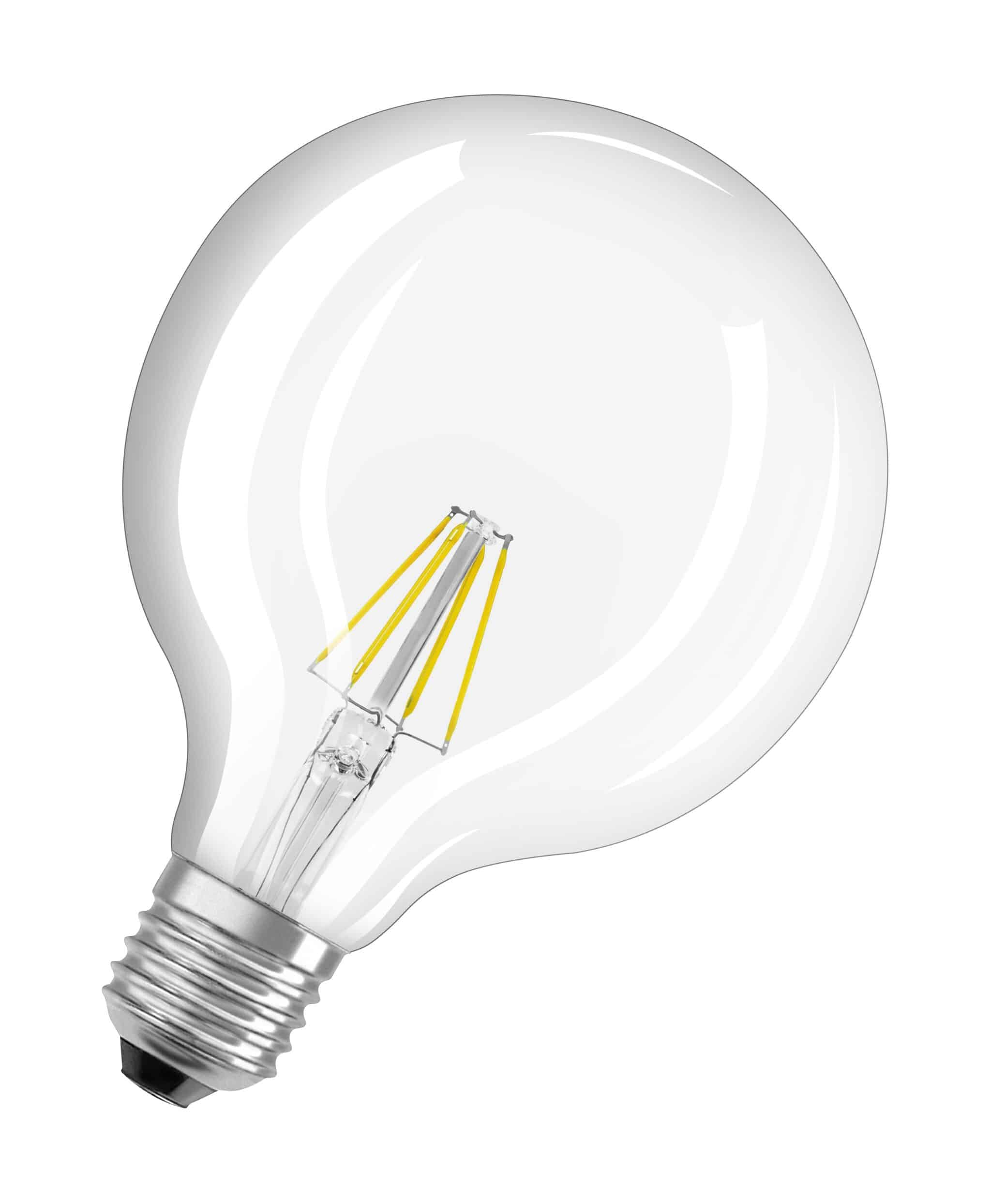 Led-Lampa Osram Retro Glob Klar 2W E27 827 (25)