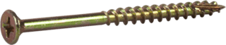 Sockelskruv PH2 Gulkromaterad 3,4x45 100st