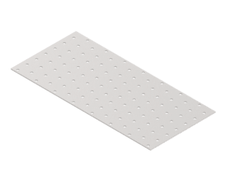 Hålplatta 300x140x2,0