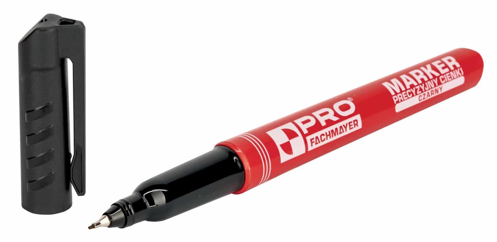 Märkpenna Svart Smal PRO