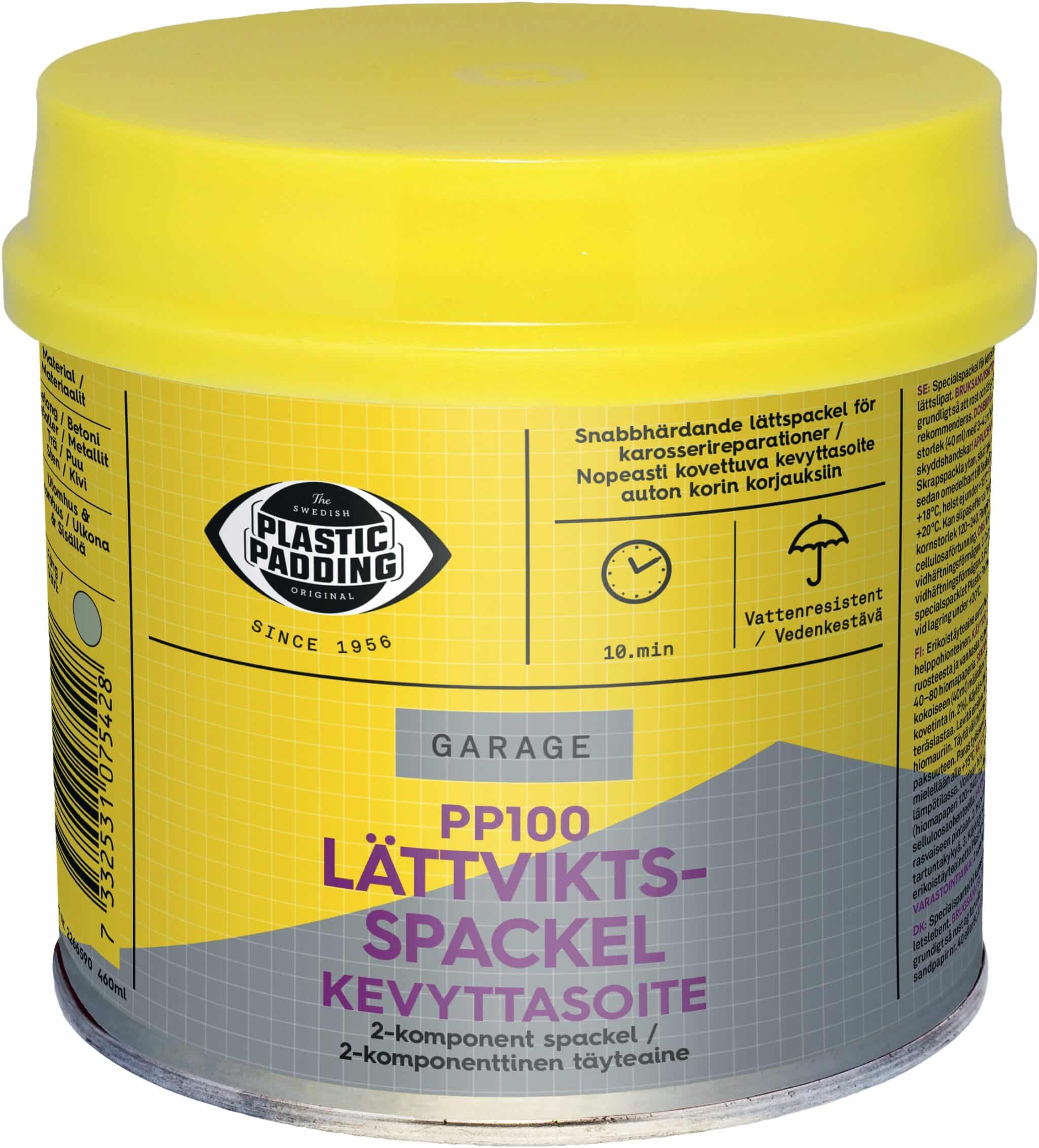 Spackel Lättvikt 100 Plastic Padding 100 Lättvikts 0,46l