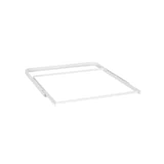 Utdragsram F Back Vit 45x40