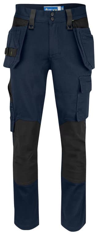 5560 Hantverksbyxa Stretch Marinblå