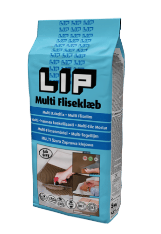 Lip Multi Kakelfix, Grå