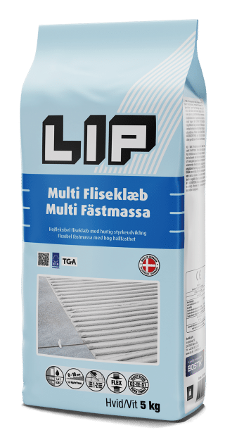 Lip Multi Kakelfix, Vit