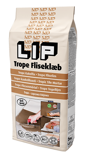 Lip Trope Kakelfix, Grå