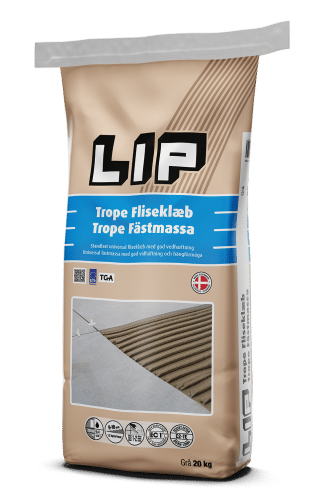 Lip Trope Kakelfix, Grå