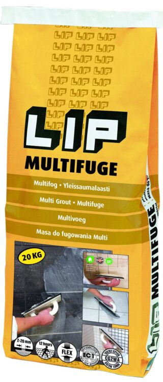 Fogmassa Lip Multifog Pärlvit 20kg