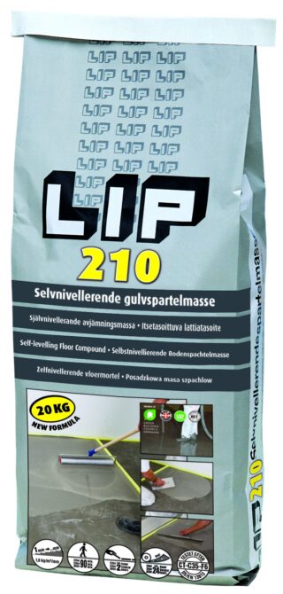 Avjämningsmassa Lip 210 20kg