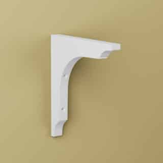 Konsol Fredrik Vitlackad Furu 195x20x210