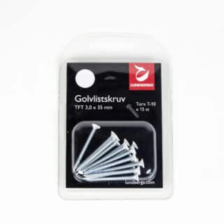 Golvlistskruv H-Fix Tft Tordr Vit 3,0x35
