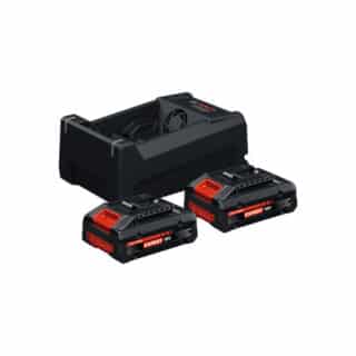 Starterset 18V 2x4Ah Expert Gal 12V/18V