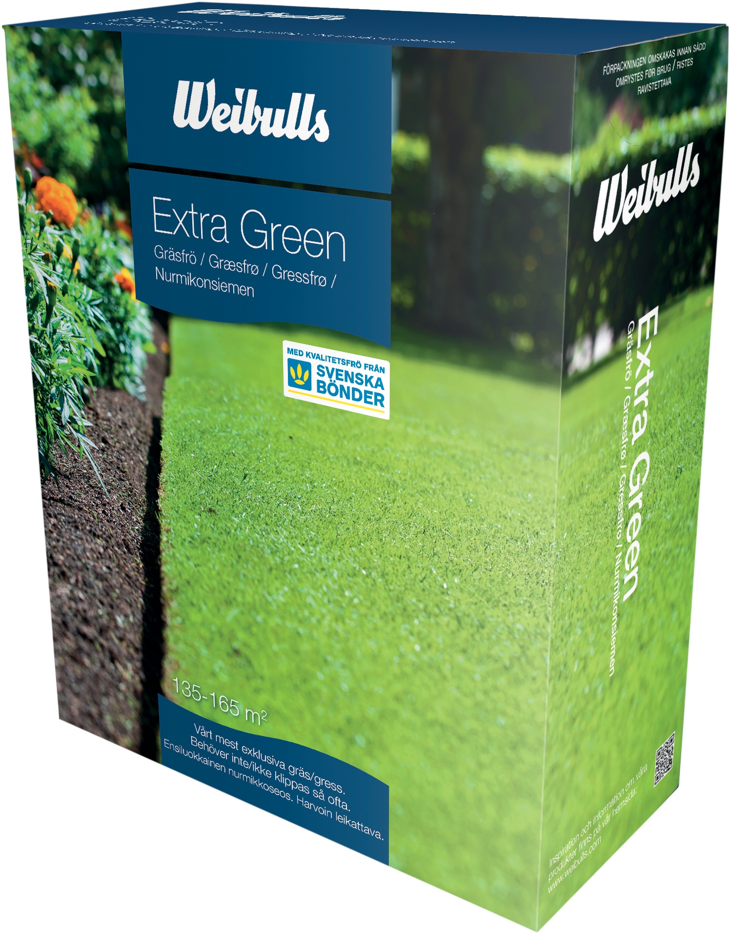 Gräsfrö Weibulls Extra Green 3kg 620360
