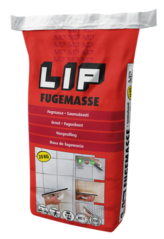 Fogmassa Lip Cementgrå 5kg